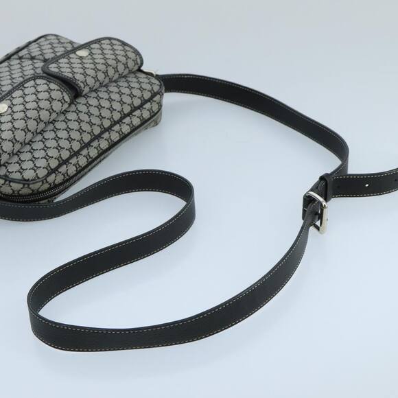 CELINE Macadam Canvas Shoulder Bag Gray - Picture 7 of 13